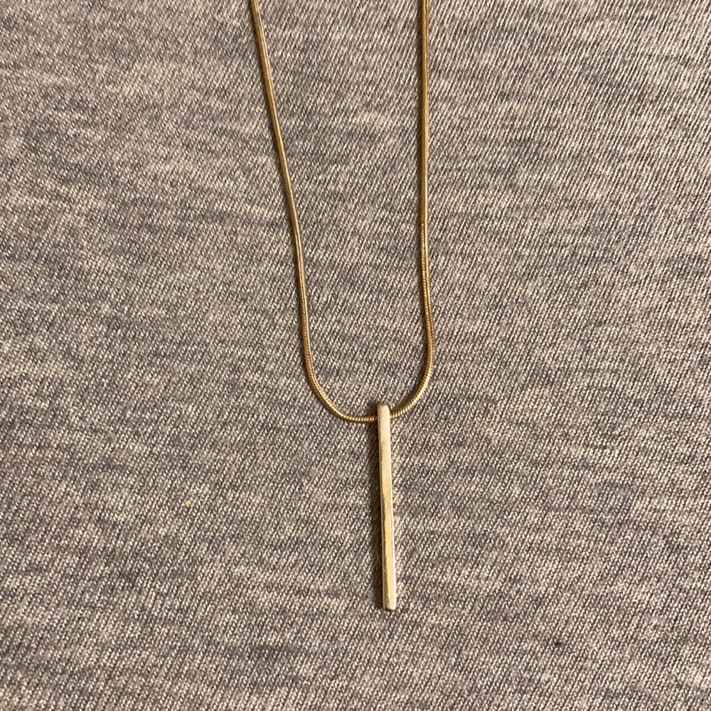 Bar necklace!